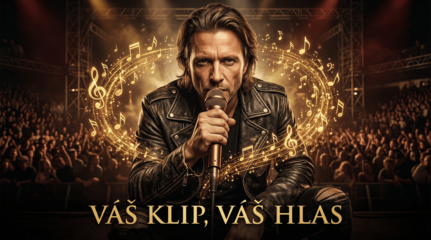 Tvorba profesionálního hudebního videoklipu s AI technologií Lip-Sync a klonováním hlasu na přání.